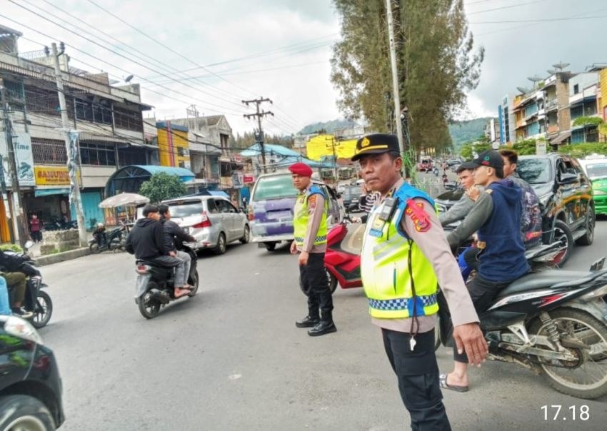 H+2 Tahun Baru, Arus Lalu Lintas di Karo Meningkat Namun Tetap Lancar