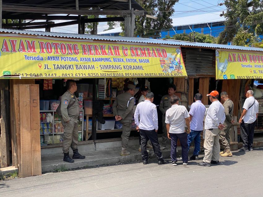 Pemko Pematangsiantar meninjau dan mengidentifikasi sejumlah bangunan yang diduga melanggar Perda dan Perkada