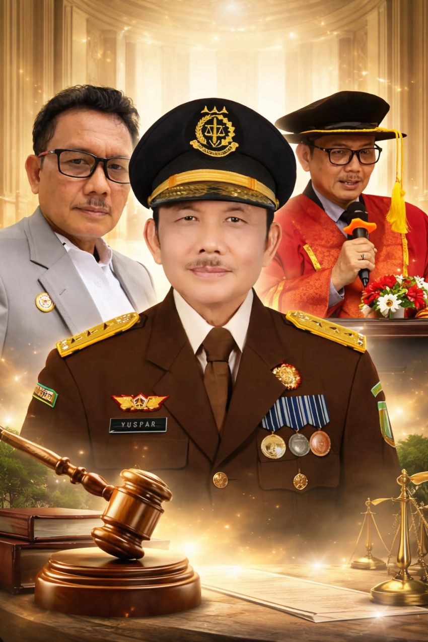 Mantan Aspidsus Kejati Sumatera Utara Dikukuhkan sebagai Guru Besar Ilmu Hukum.