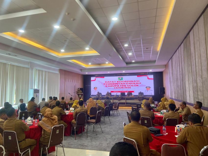 Pemkab Solok Gelar Rapat Koordinasi Pemerintah Daerah Tahun 2026