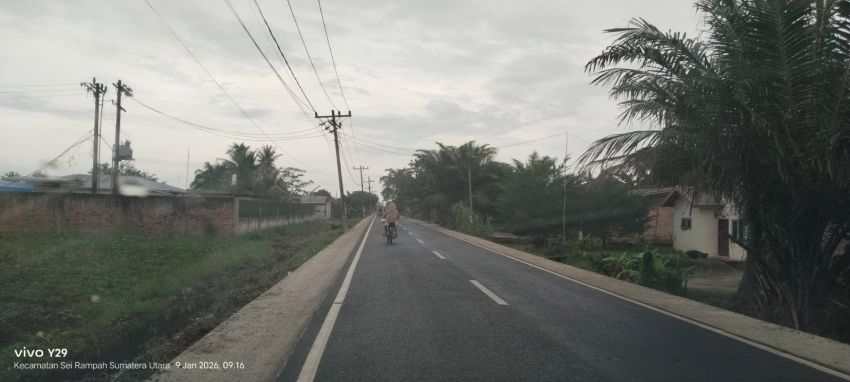Jalan Provinsi Rampung Dibangun, Masyarakat Sergai Apresiasi Gubernur Sumut