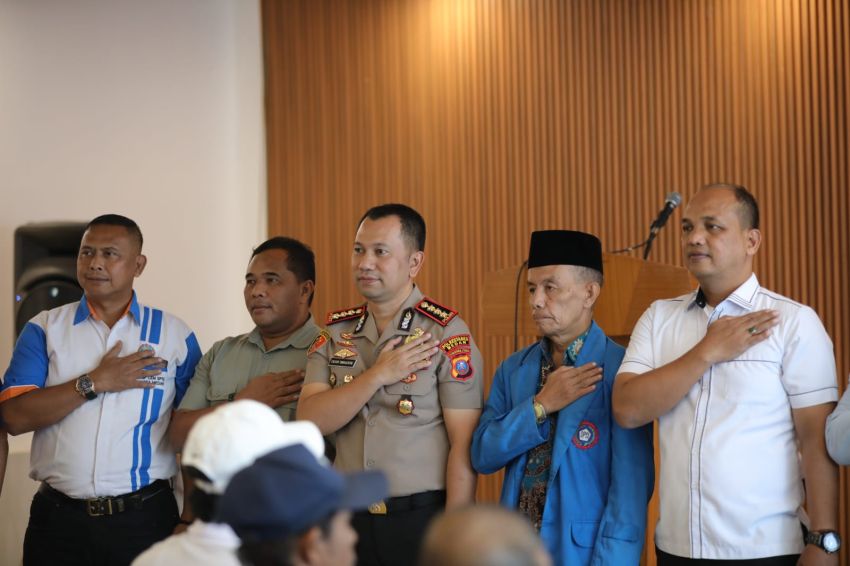 Kapolrestabes Medan Silaturahmi dengan Serikat Pekerja dan Buruh, Berkolaborasi Perkuat Sinergi Jaga Kamtibmas Jelang Ramadan