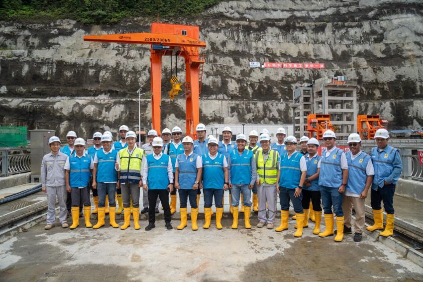 Energi Hijau segera hadir di Sumatera, Direktur Pembangkitan Tinjau Progres PLTA Batang Toru