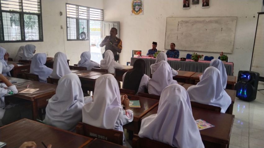 Cegah Kenakalan Remaja, Polres Padangsidimpuan Sosialisasi Kamtibmas di SMA Negeri 1