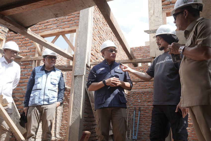 Pembangunan Huntap&ndash;Huntara Batangtoru Terus Maju, BenihBaik Apresiasi Sinergi Pemkab Tapsel&ndash;PTPN IV*l