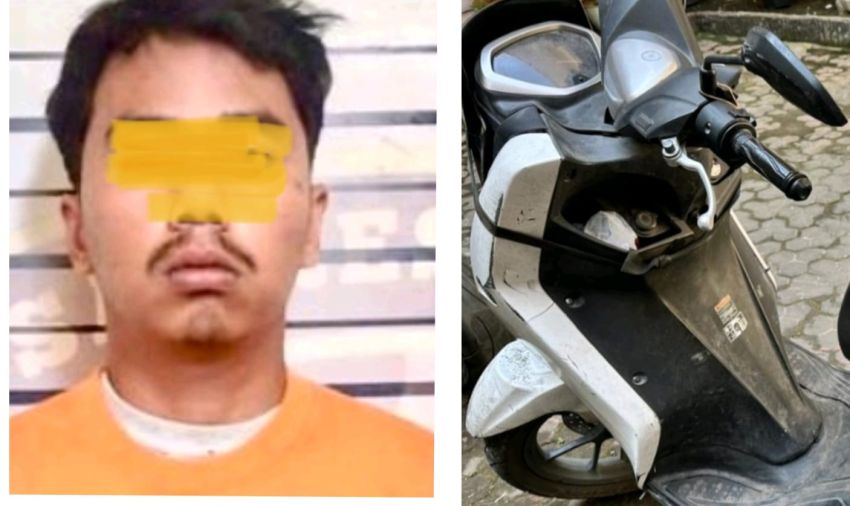 3 Bulan Buron,, Polsek Medan Area Tangkap "R" Pelaku Penggelapan Uang Toko Roti dan Motor