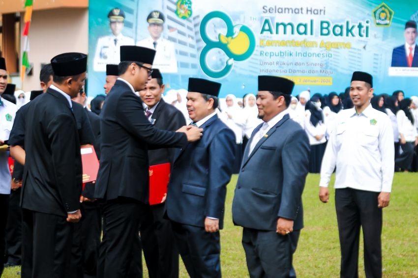 Wali Kota Medan Pimpin Upacara peringatan HAB ke-80