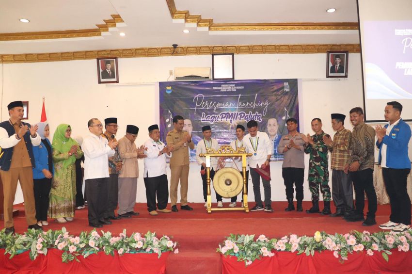 Pemkab Paluta Apresiasi Launching Lagu PMII, Perkuat Identitas Kader Mahasiswa