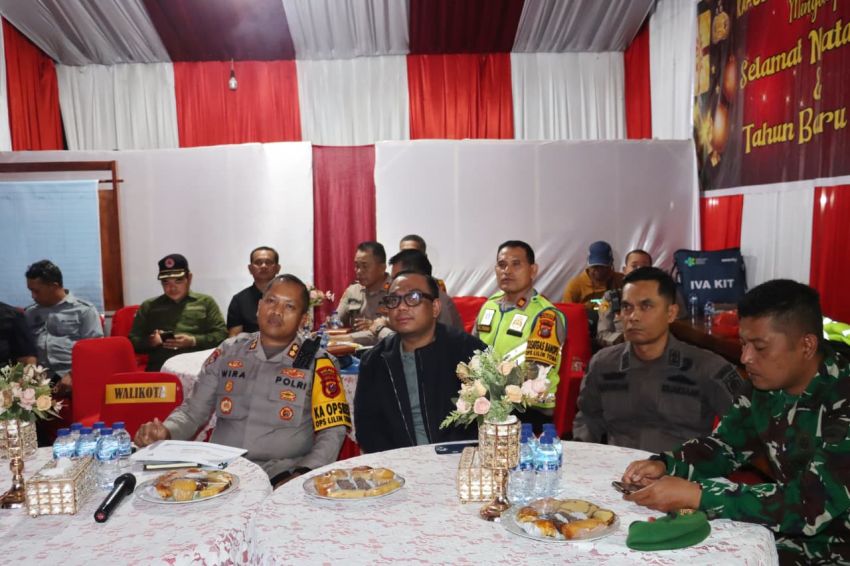 Zoom Meeting Kapolri Warnai Pengamanan Malam Tahun Baru, Kapolres Padangsidimpuan Tegaskan Siaga Penuh