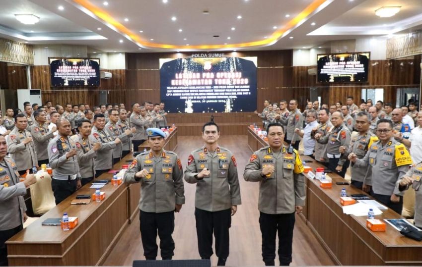 Polda Sumut Gelar Lat Pra Ops Keselamatan Toba 2026, Tekankan Profesionalisme dan Kepatuhan SOP