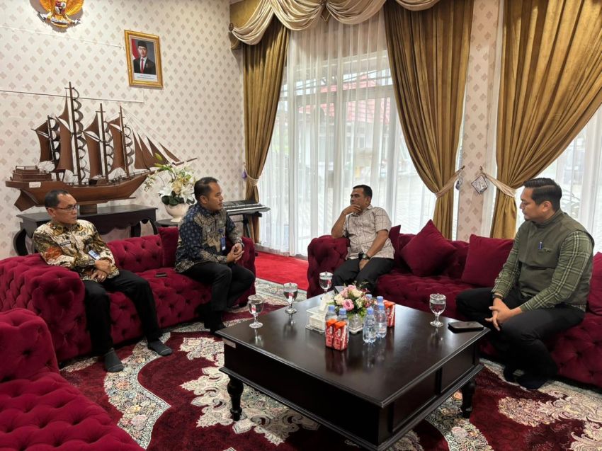 Kepala BNN Kabupaten Solok Temu Ramah dengan Wabup Solok