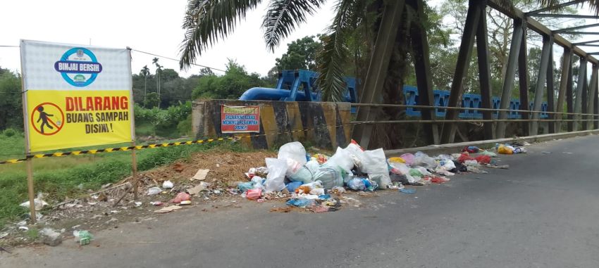 Krisis Sampah di Binjai, Warga Nilai Ikon &ldquo;Binjai Bersih&rdquo; Tinggal Slogan