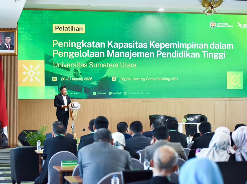 USU Gelar Pelatihan Peningkatan Kapasitas Kepemimpinan dalam Misi Asta Cita