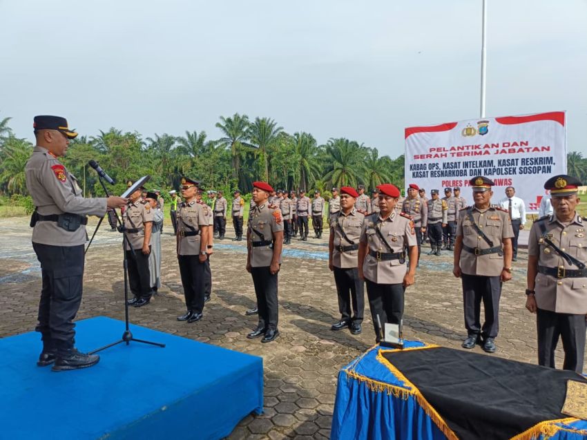 AKP Irwansah Sitorus Jabat Kasat Reskrim Polres Padang Lawas, Ini Kata Kapolres AKBP Dodik