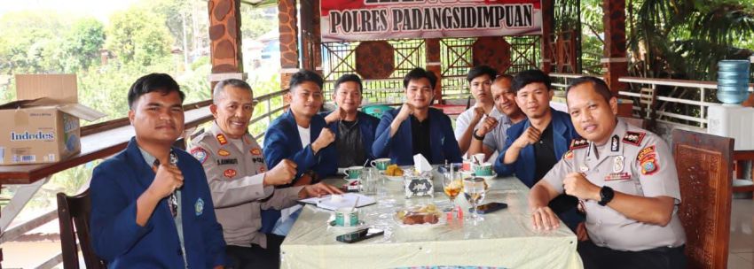 Bertemu Kapolres Padangsidimpuan, BEM UGN Sampaikan Aspirasi dan Rencana Turnamen Voli