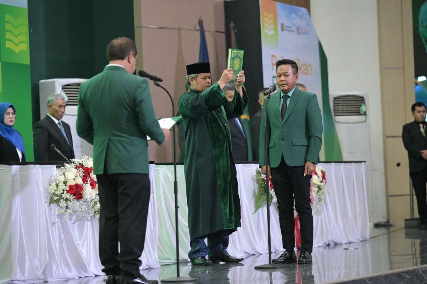 Prof Dr Muryanto Amin Dilantik Kembali Sebagai Rektor USU Periode 2026-2031
