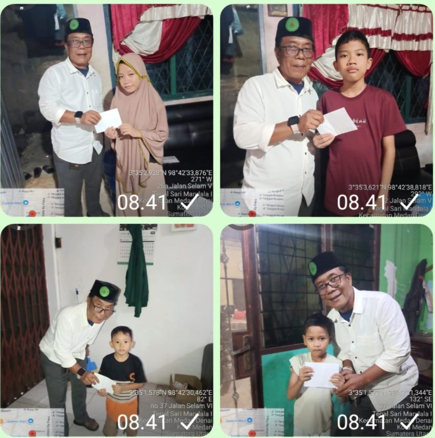 BAKOPAM Sumut Gelar Jum&rsquo;at Berkah, Santuni Anak Yatim di Awal Tahun 2026