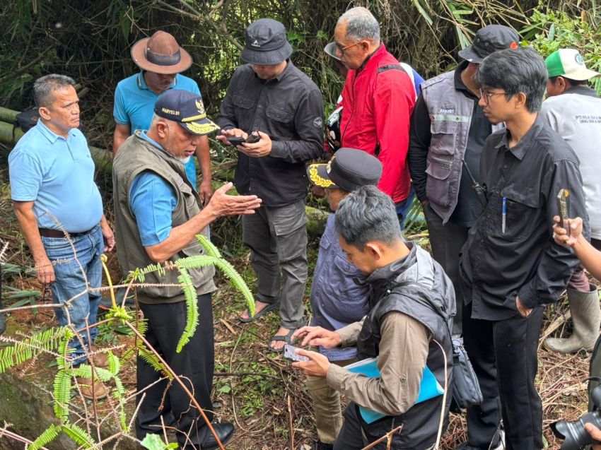Pemprov Sumbar Alokasikan Rp. 2 Miliar untuk Pemulihan Irigasi Longsor Banda Gadang.