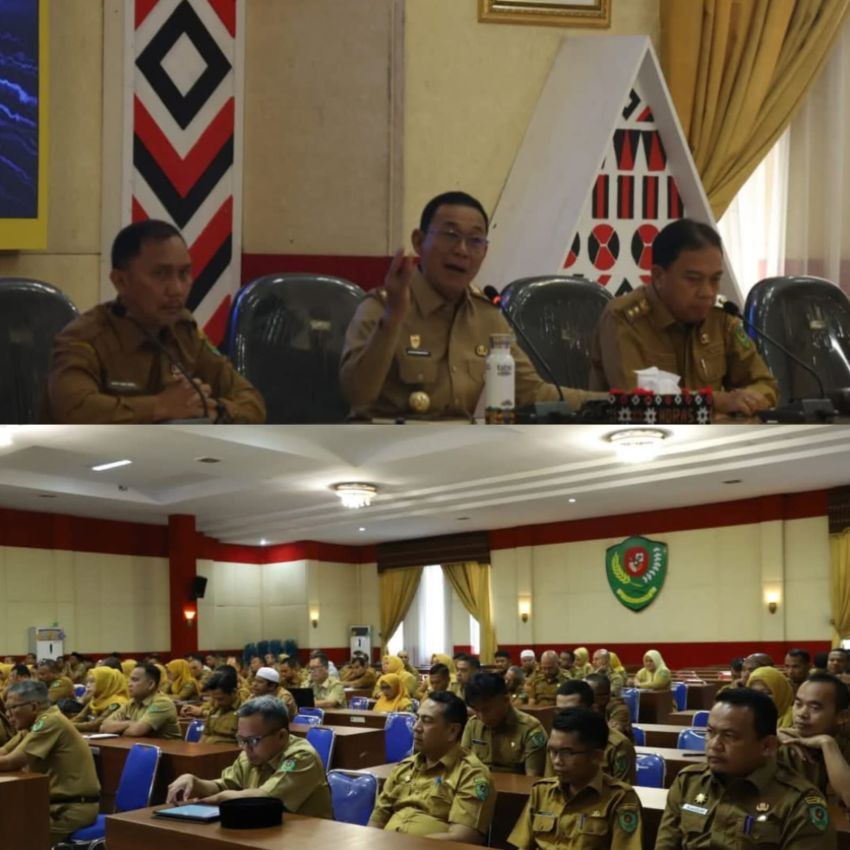 Tak Perlu 'Orang Dalam', Bupati Tapsel Gus Irawan Pasaribu Minta ASN Buktikan Kinerja Lewat Manajemen Talenta