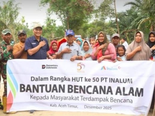 Inalum Peduli Kemanusiaan di Sumbar