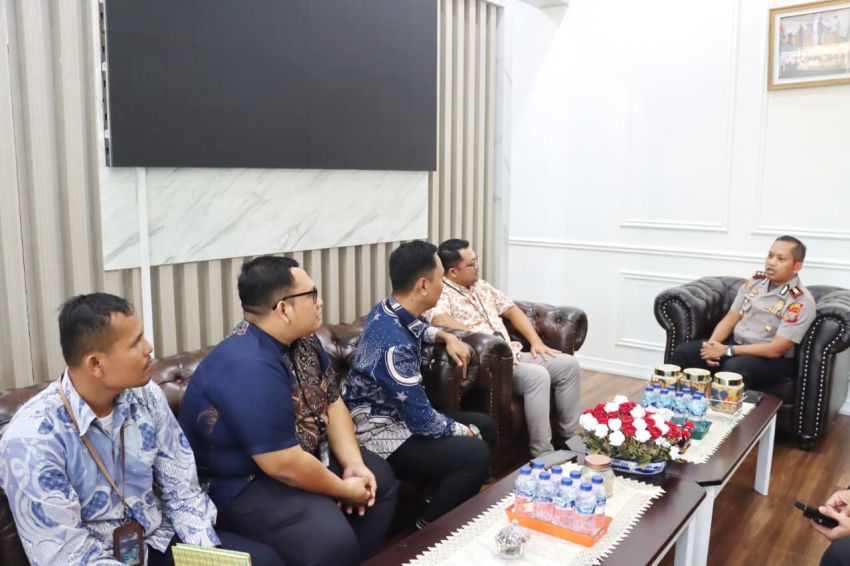 Kapolres Padangsidimpuan Terima Silaturahmi Bank Mandiri, Bahas Sinergi dan Lanjutkan Peninjauan TK Kemala Bhayangkari