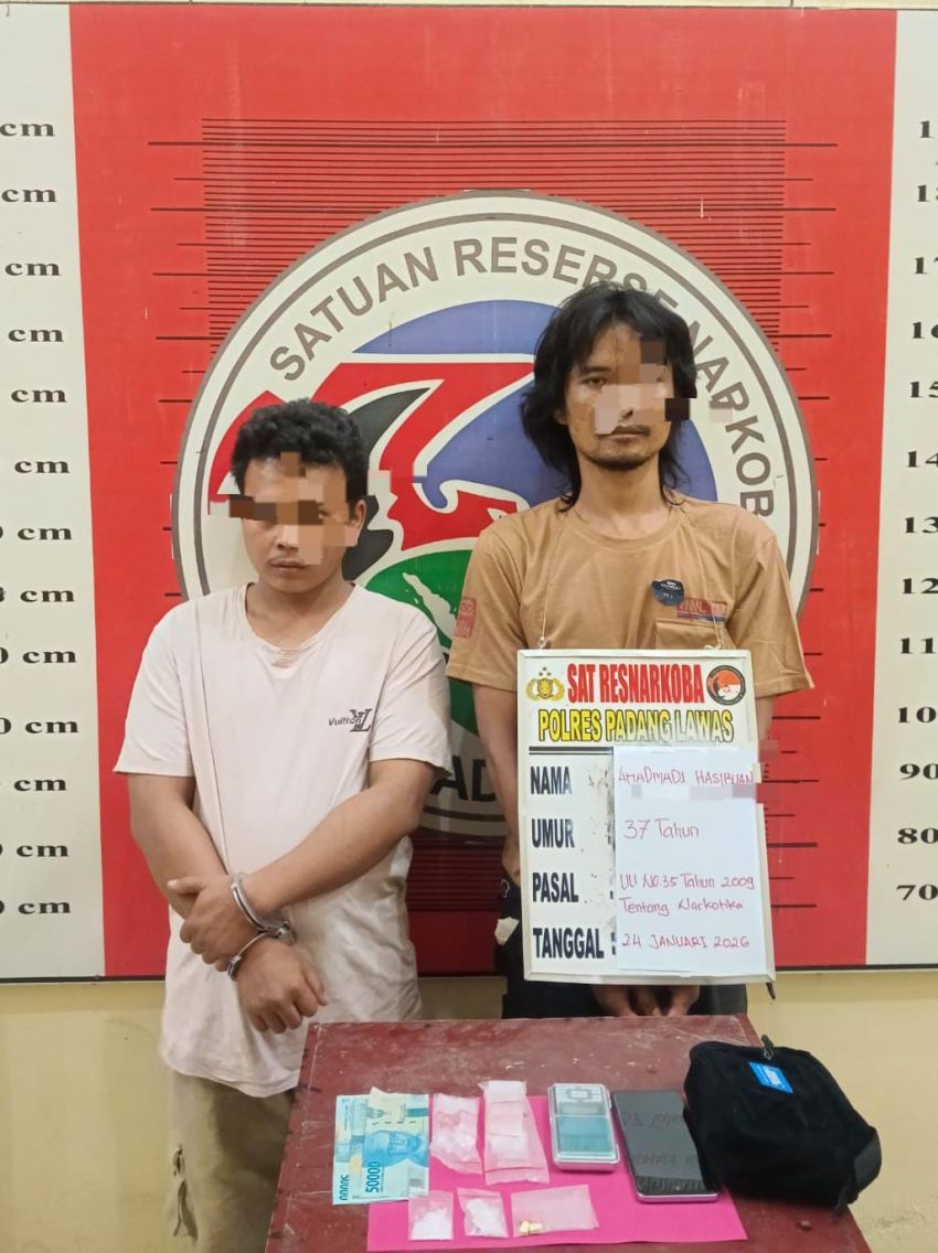Satresnarkoba Polres Padang Lawas Ungkap Peredaran Sabu di Sosa Jae, Satu Pelaku Diamankan