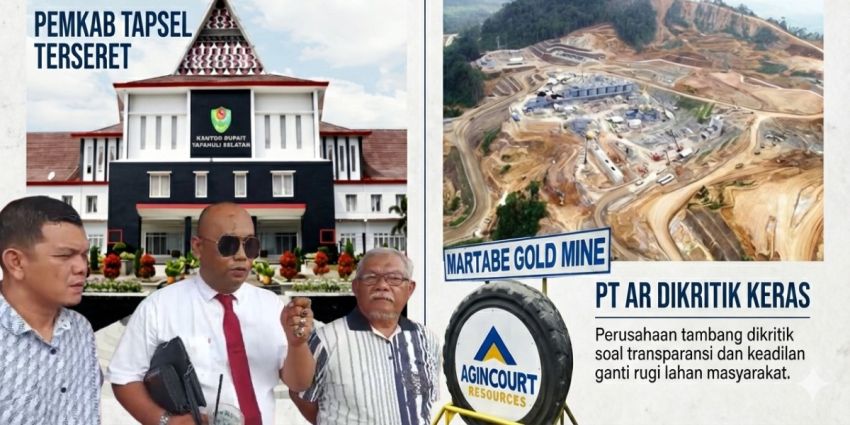 Sidang Lahan Adat Siregar&ndash;Siagian Berlanjut, PT Agincourt Resources Dikritik Keras Soal Ganti Rugi, Pemkab Tapsel Ikut Terseret