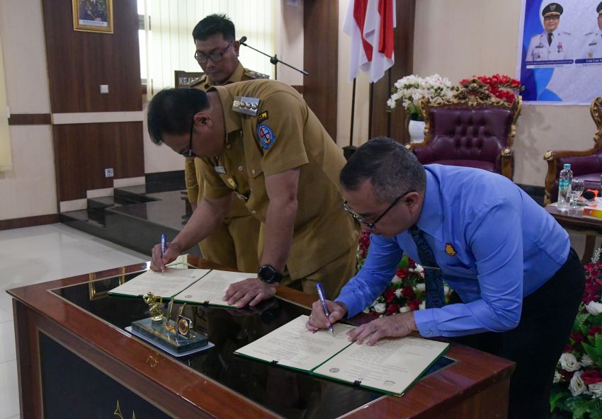 Pemkab & Kejari Deli Serdang Jalin Kerja Sama Penanganan Masalah Hukum Bidang Datun