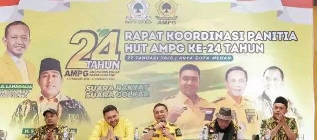Ketua Umum PP AMPG Said Aldi Al Idrus resmi menunjuk Rahmaddian Shah sebagai Plh Ketum PP AMPG