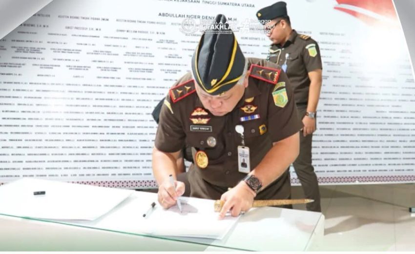 Kajati Sumut Canangkan Zona Integritas Menuju WBBM