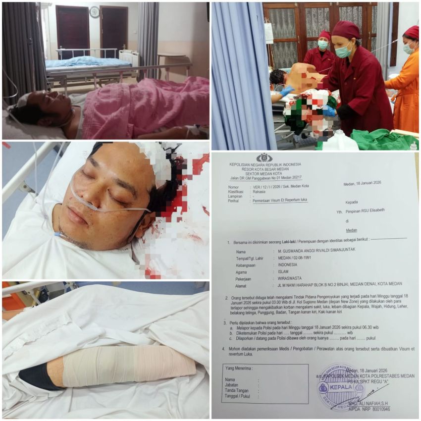 Keluarga Minta Polisi Tangkap Otak Pelaku Pembacokan Angga Diduga Dilakukan CMPS Adik Dari Anggota Dewan