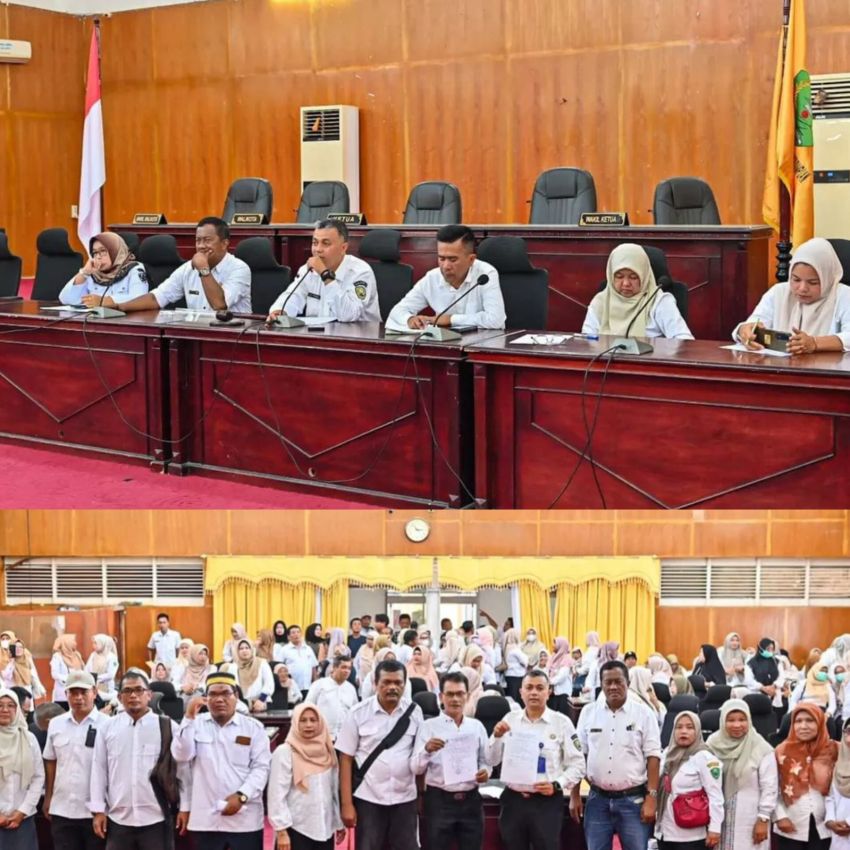 Datang dengan Harapan, Guru Padangsidimpuan Curhat ke DPRD Soal Hak dan Perlindungan