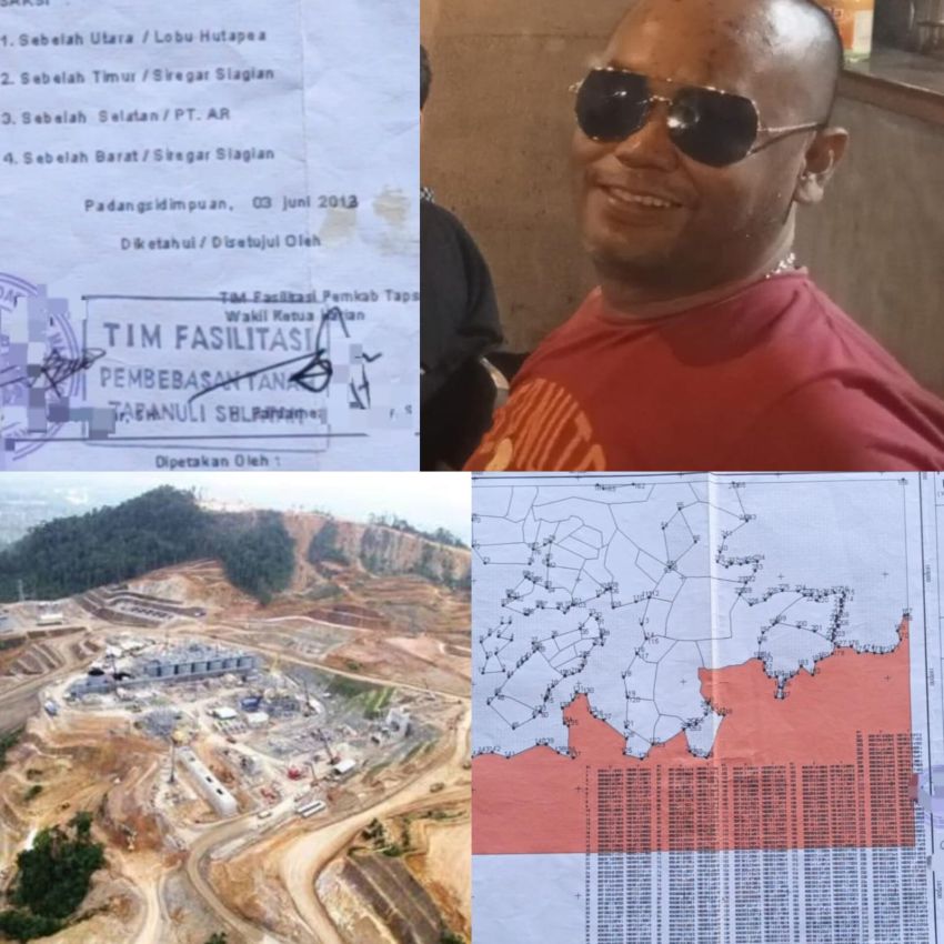 Tanah Adat 190 Hektare Diduga Kuasai Tanpa Kompensasi Oleh PT Agincourt Resources,RHa Hasibuan Tantang Tambang Emas Martabe Buka Data Ganti Rugi