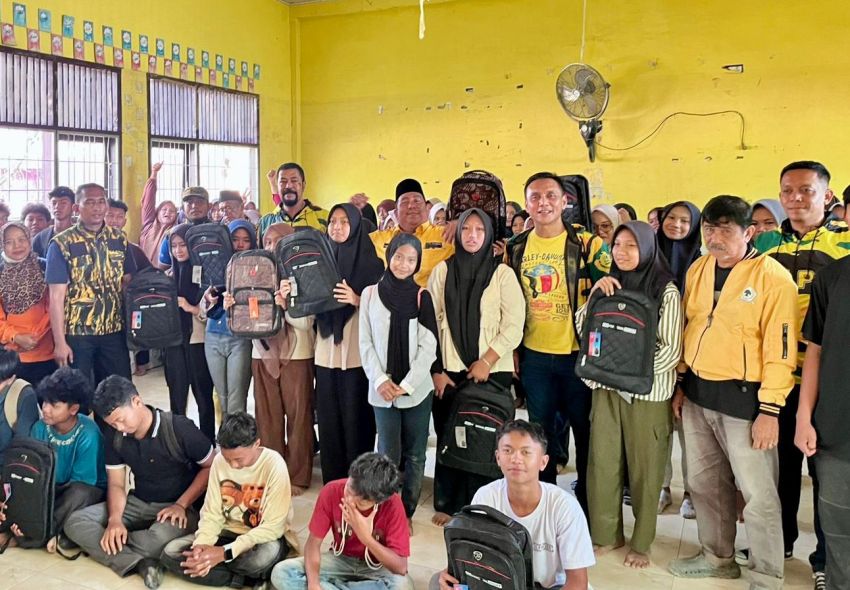Rangkaian HUT ke-24 AMPG, PP AMPG Salurkan 2.000 Set Peralatan Sekolah Pasca Banjir di Aceh Tamiang