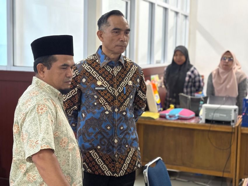 Wabup Solok Sidak Kehadiran ASN dan P3K