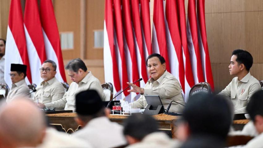 Menghadiri Taklimat Awal Tahun Presiden RI di Hambalang