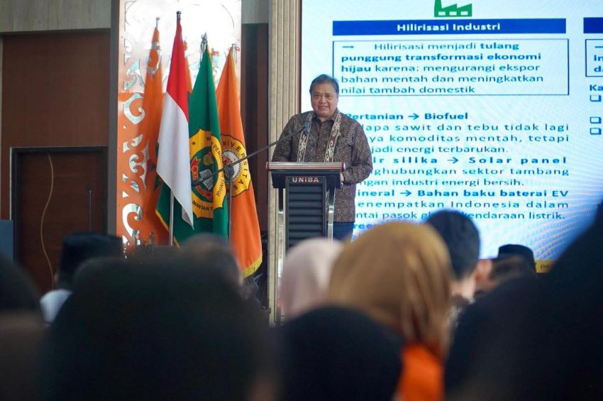 Menko Perekonomian Airlangga Hartarto Tekankan Transisi Energi Berkeadilan dalam Kuliah Umum di Universitas Balikpapan