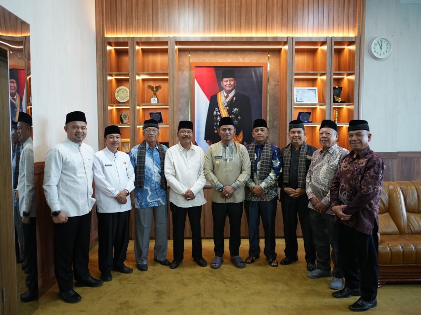 Bupati Solok Terima Silaturahmi Forum Ketua KAN Kabupaten Solok