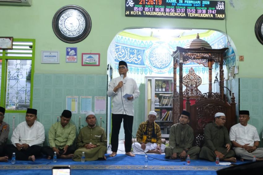 Malam ke-9 Ramadhan, Wawako Tanjungbalai Safari ke Masjid Taufiq Hidayah