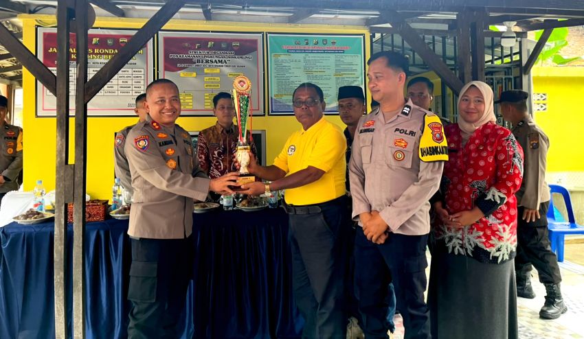 Kelurahan Siumbut Umbut Berhasil Raih Juara II Lomba Poskamling se-Polda Sumut
