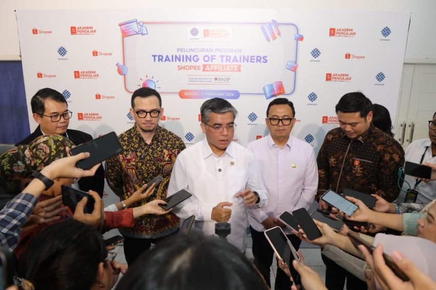Kemnaker Gandeng Shopee Latih 100 Instruktur BLK soal Digital Marketing dan Shopee Affiliate