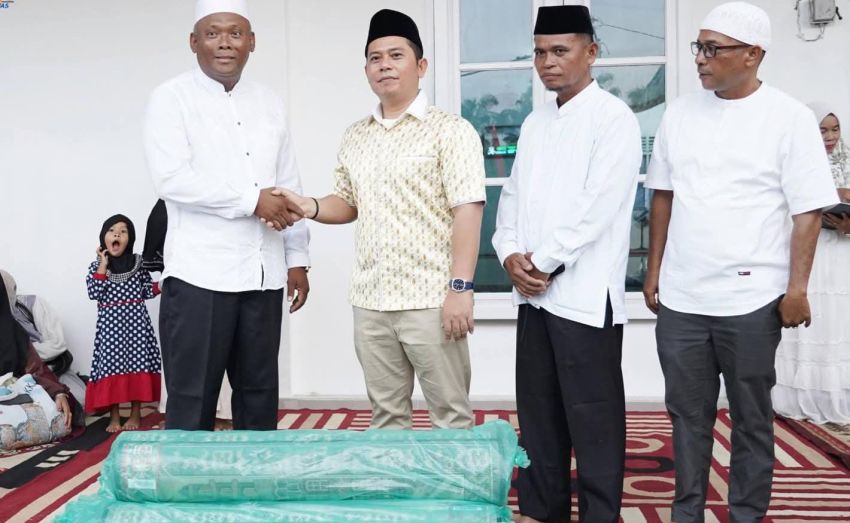 Bupati Padang Lawas Hadiri Safari Ramadhan di Masjid Miftahul Jannah, Ajak Warga Ramaikan Palas Ramadhan Fair