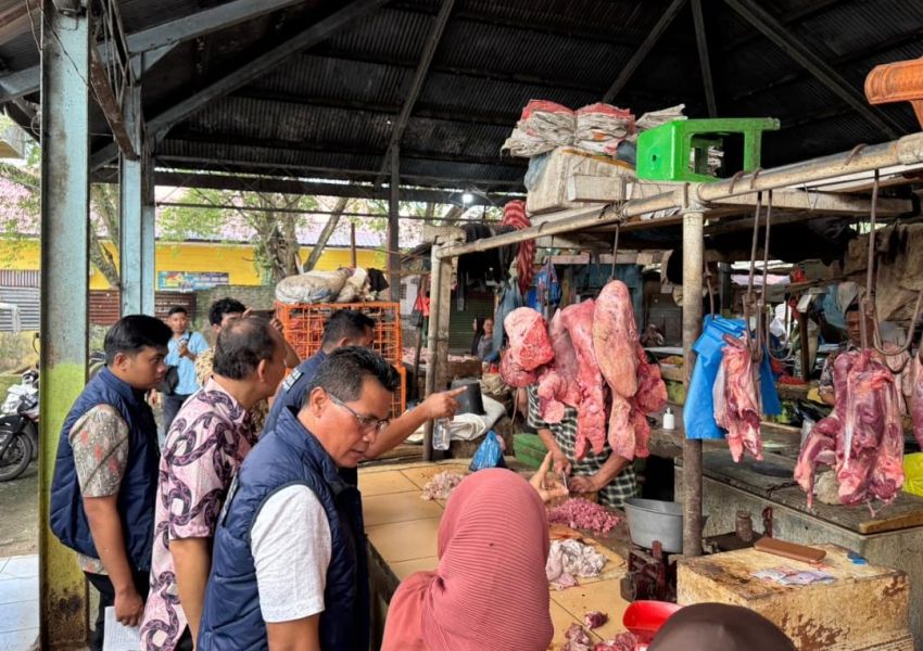 Cek Langsung ke Pasar Sukaramai dan Halat, Polda Sumut Pastikan Harga Sembako Terkendali