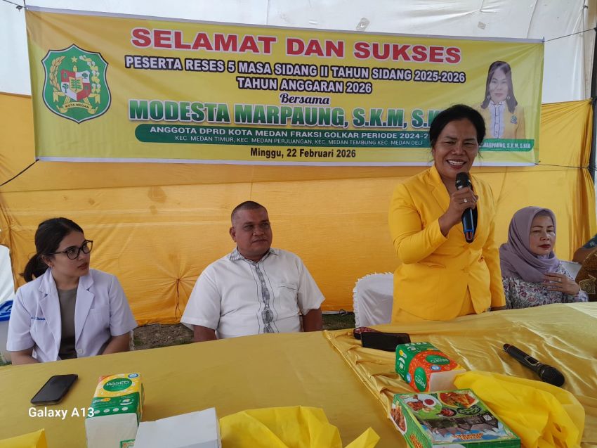 Modesta Marpaung Gelar Reses V di Tiga Lokasi, Serap Aspirasi Konstituennya
