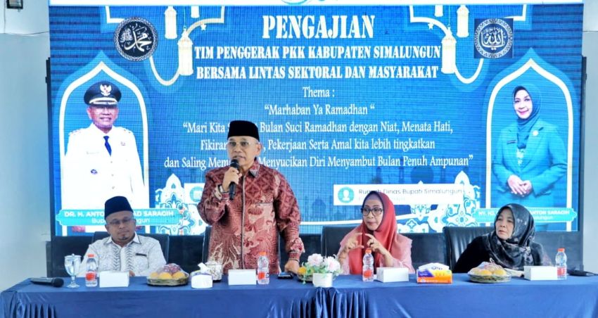 Luncurkan Nama Pengajian Sahabat Qur'ani, Ketua TP PKK Simalungun Harapkan Tidak Hanya Sekedar Membaca, Tapi Memahami dan Mengamalkannya