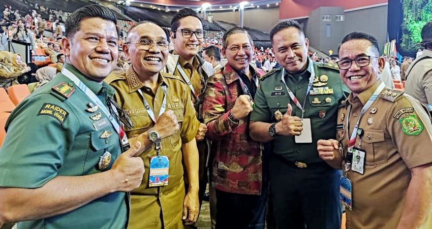Bupati Simalungun dan Wakil Bupati serta Forkopimda Hadiri Rakornas Pemerintahan Pusat: Siap Akselerasi Program Strategis Nasional