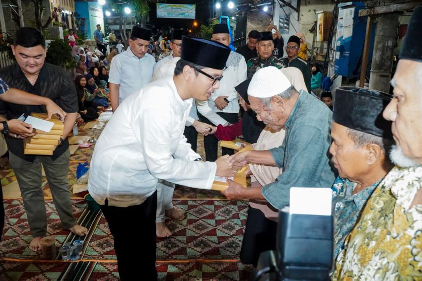Jelang Ramadhan 1447 H, Rico Waas Punggahan dan Bantu Masjid Ikhwanul Muslimin Medan Amplas