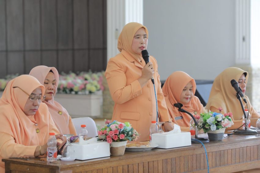 DWP Asahan Gelar Rakor di Pendopo Rumdis Bupati Asahan