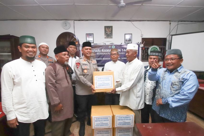 Safari Ramadhan 1447 H, Kapolres Sergai dan MUI Perkuat Silaturahmi Lewat Buka Puasa Bersama