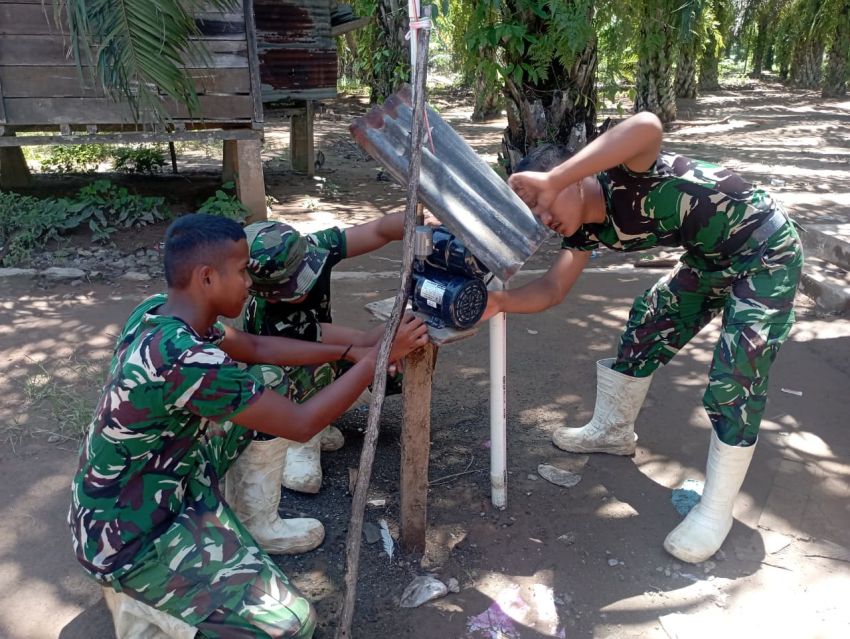 Air Bersih Sudah Dekat! Warga Sangkunur Sambut TMMD Ke-127 Kodim 0212/Tapsel dengan Haru